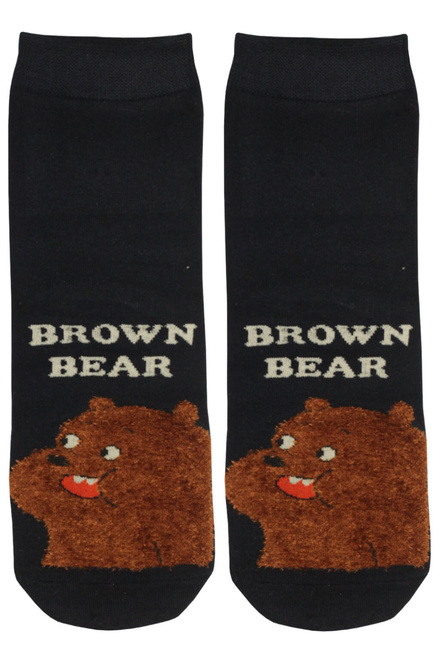 Happy Brown Bear veselé ponožky