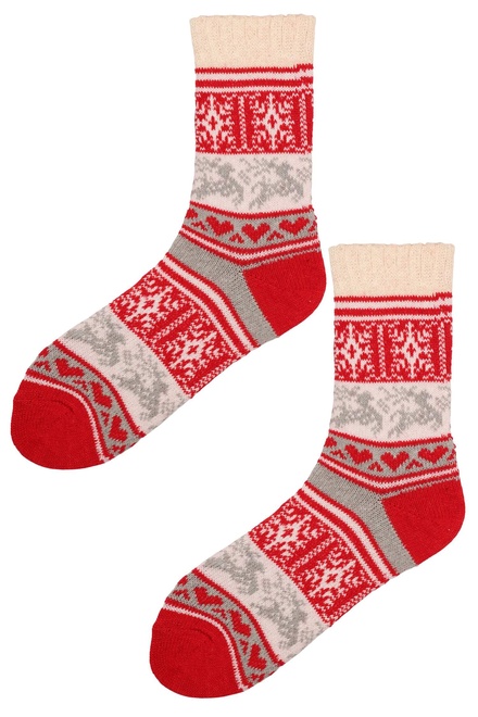 Pesail zimní ponožky s vlnou termo DW02 vícebarevná velikost: 35-38