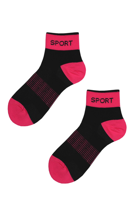Dámské ponožky sport pink SPT2 růžová velikost: 35-38