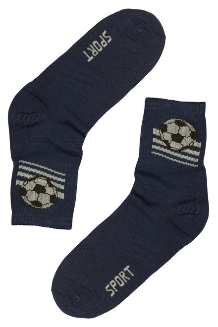 Pánské bavlněné ponožky ZM-379 - 3 páry vícebarevná velikost: 44-47