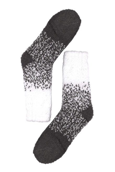 Emi Grey dámské žinylkové ponožky H5101B šedá velikost: 39-42