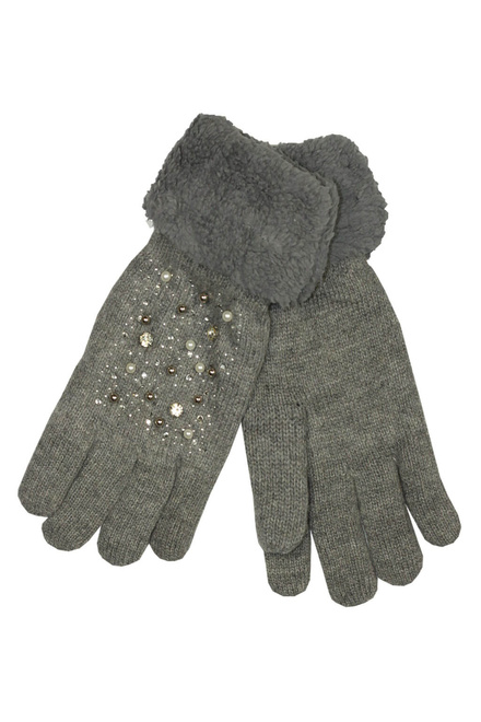 Gloves Lady dámské rukavice s kamínky