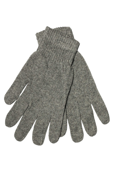 Podzimní pletené rukavice hřejivé grey R226PM