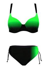 Adriena Green dámské dvoudílné plavky s výztuží S1163