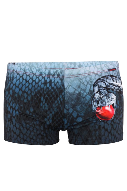 Bruno Banani plavky boxerky - výprodej modrá velikost: M