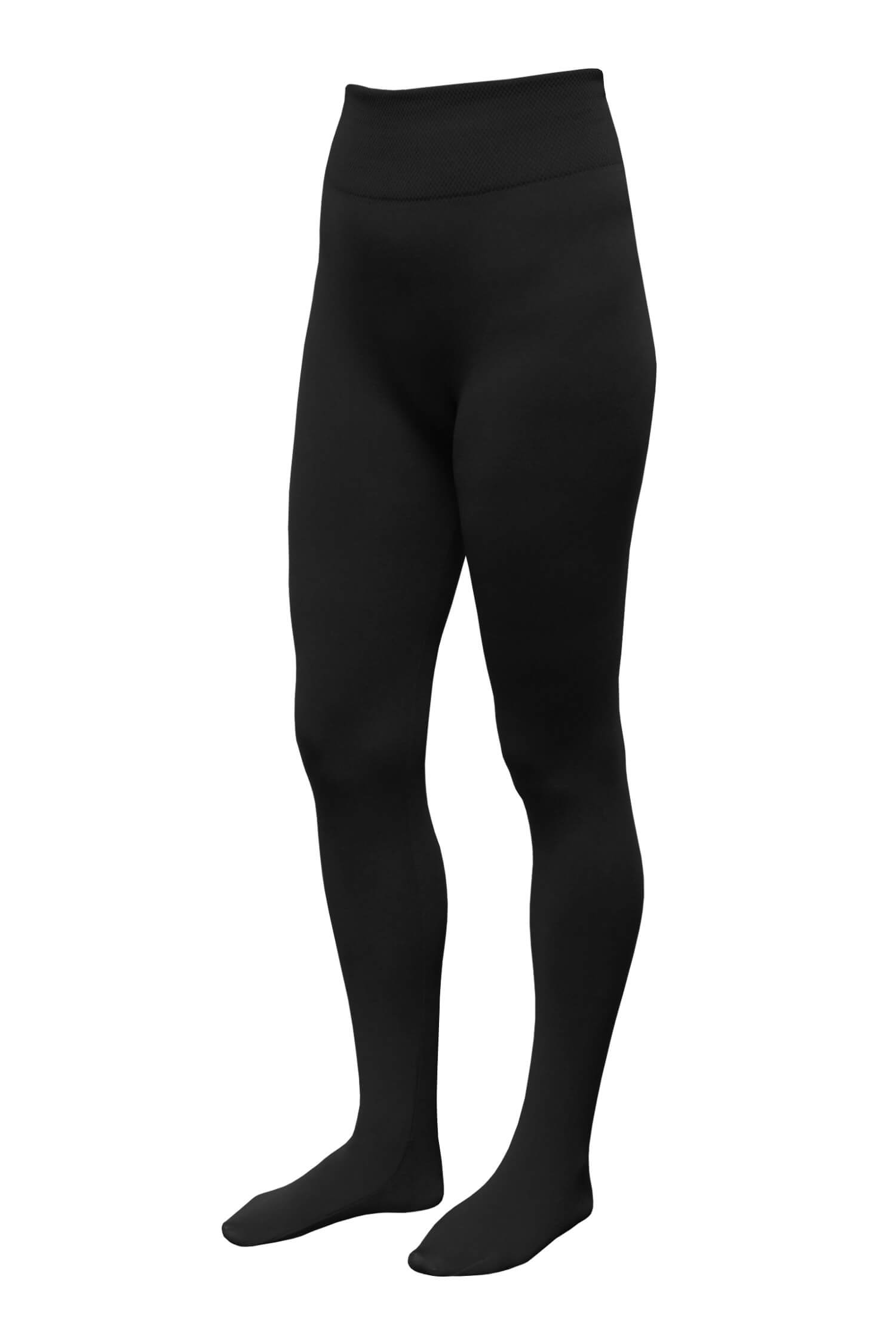 Plus Size grey dámské hřejivé punčochy na zimu JMK005C