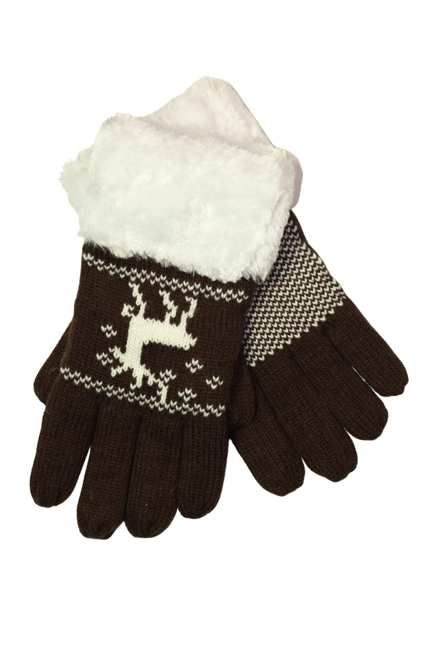 Kiruna Marron rukavice pro drobnější ruce