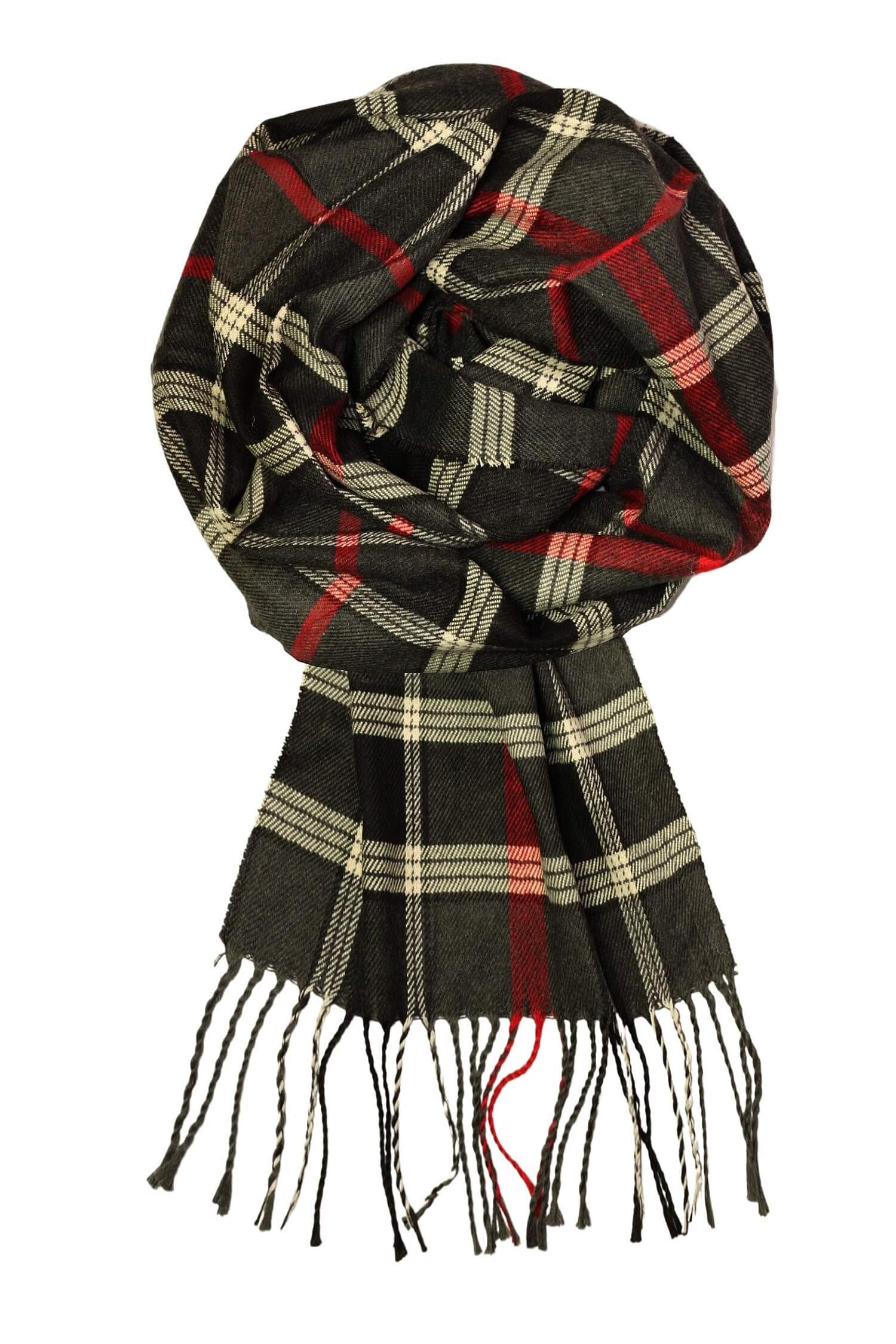 Andres black pánský zimní šál