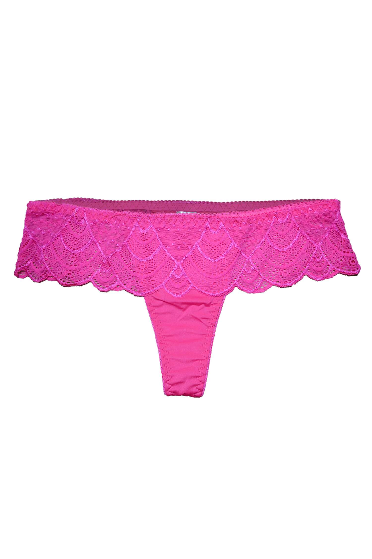 Aliet krajková tanga široký lem B110
