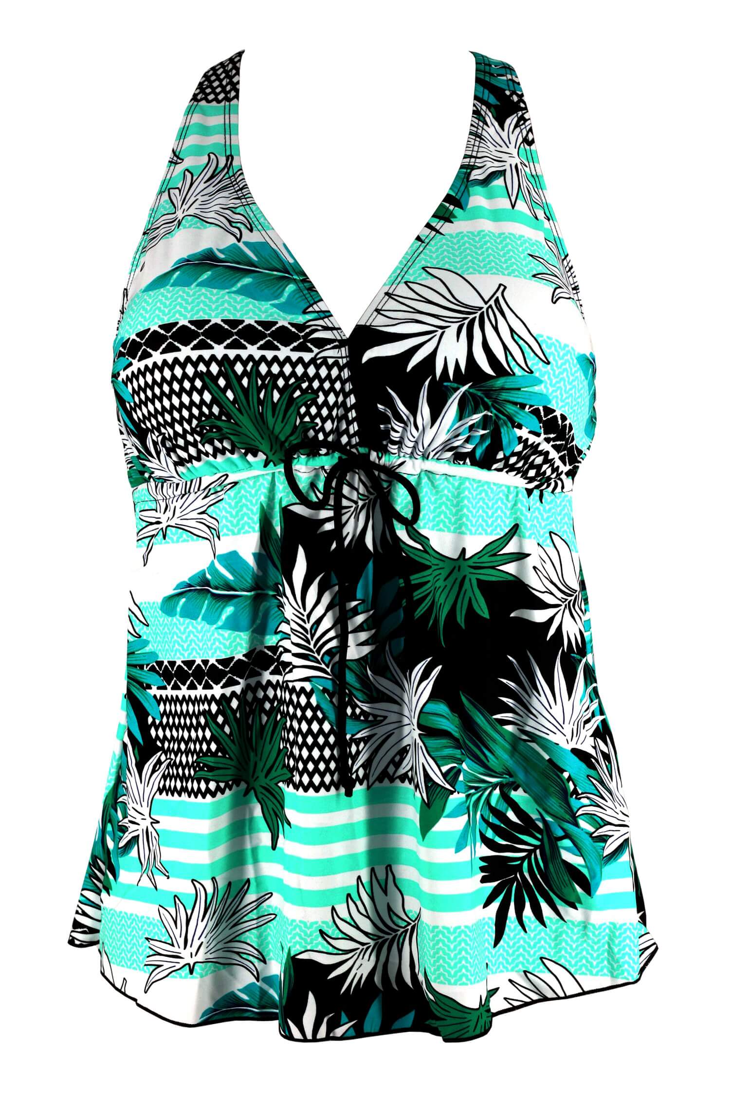 Gizele summer tankiny s vycpávkami R21-11