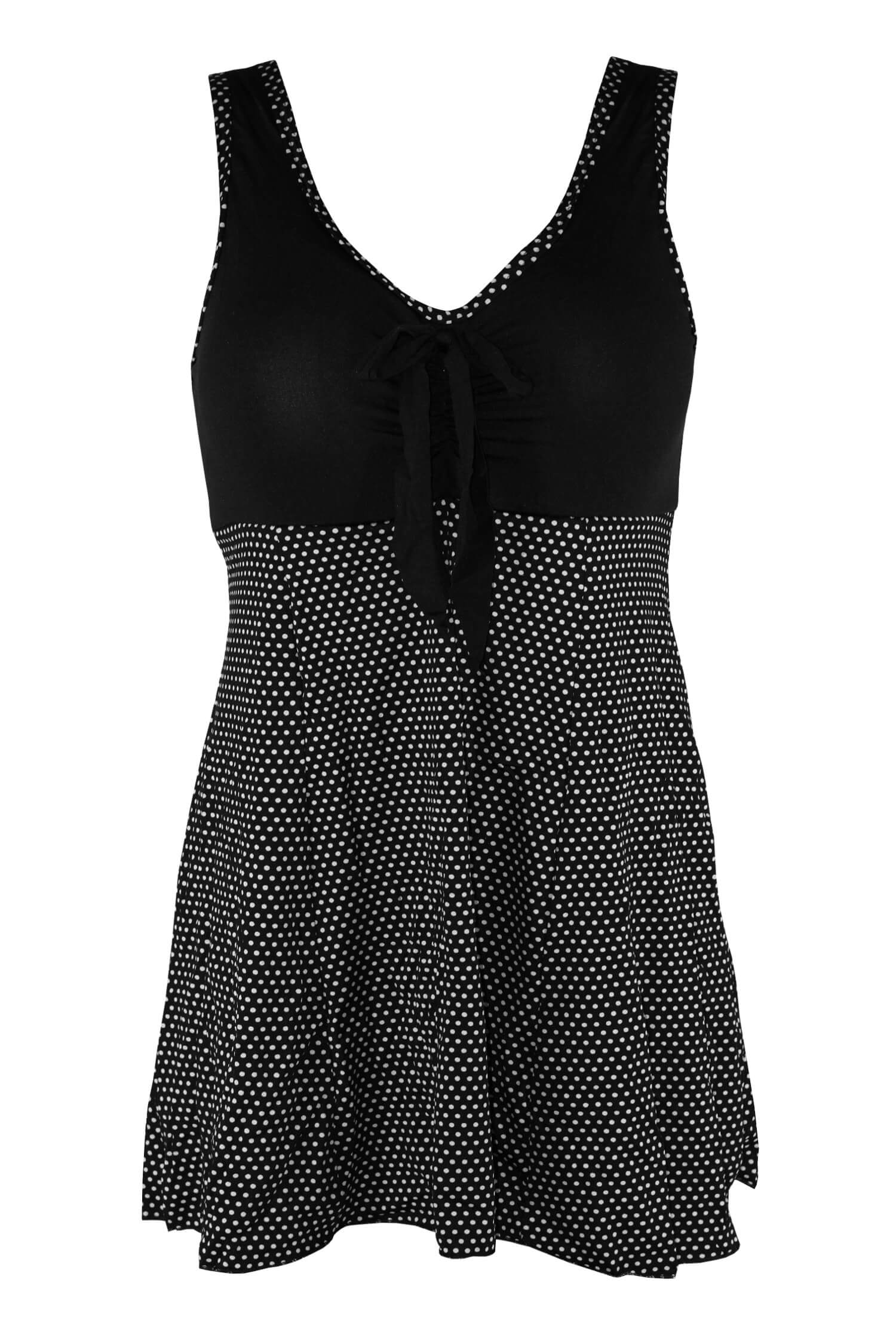Amosa plavkový overal puntíky retro 1610