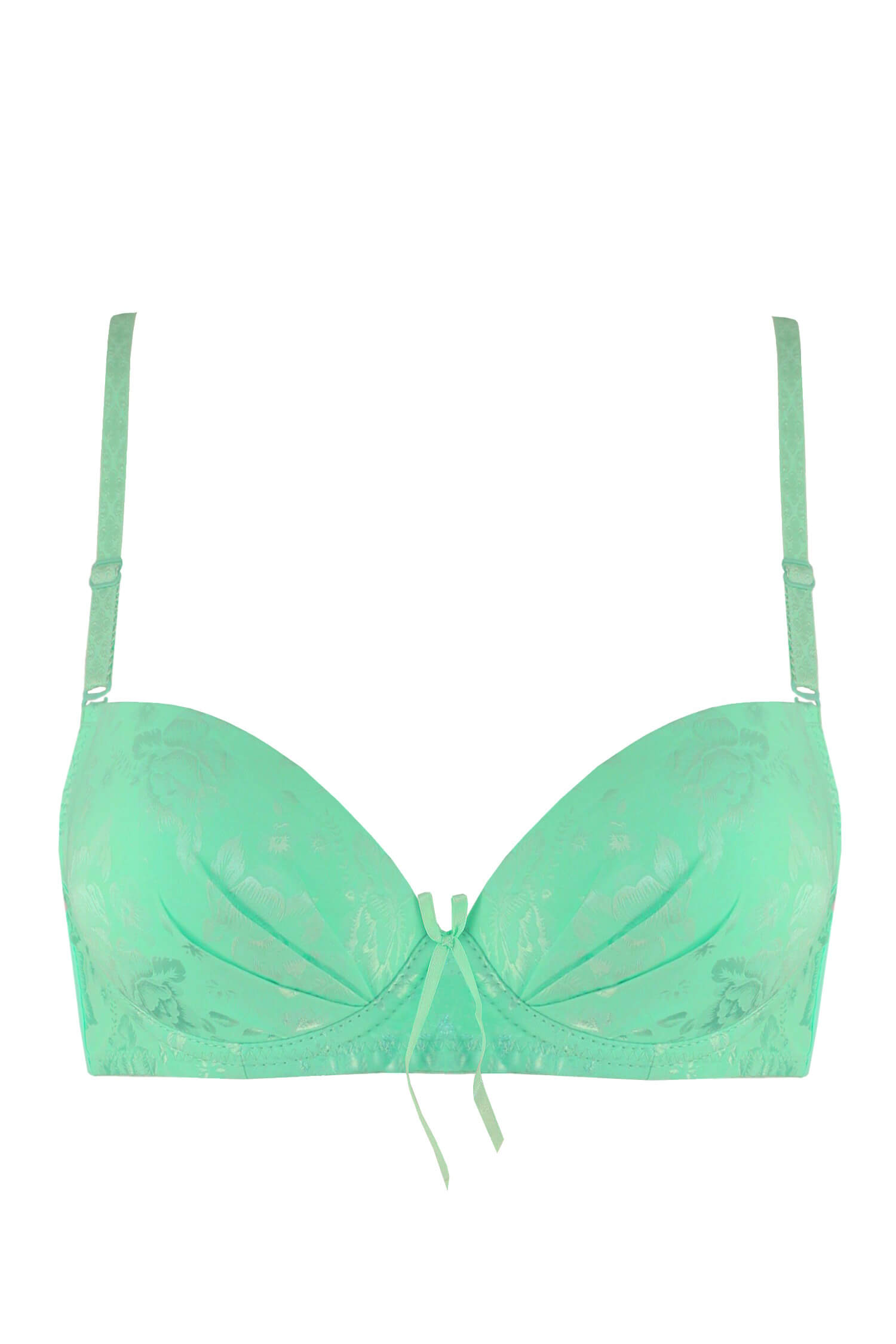 Silah hladká podprsenka s květy push-up A2117