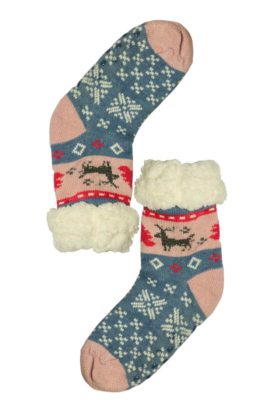 Warm blue thermo zimní ponožky A02