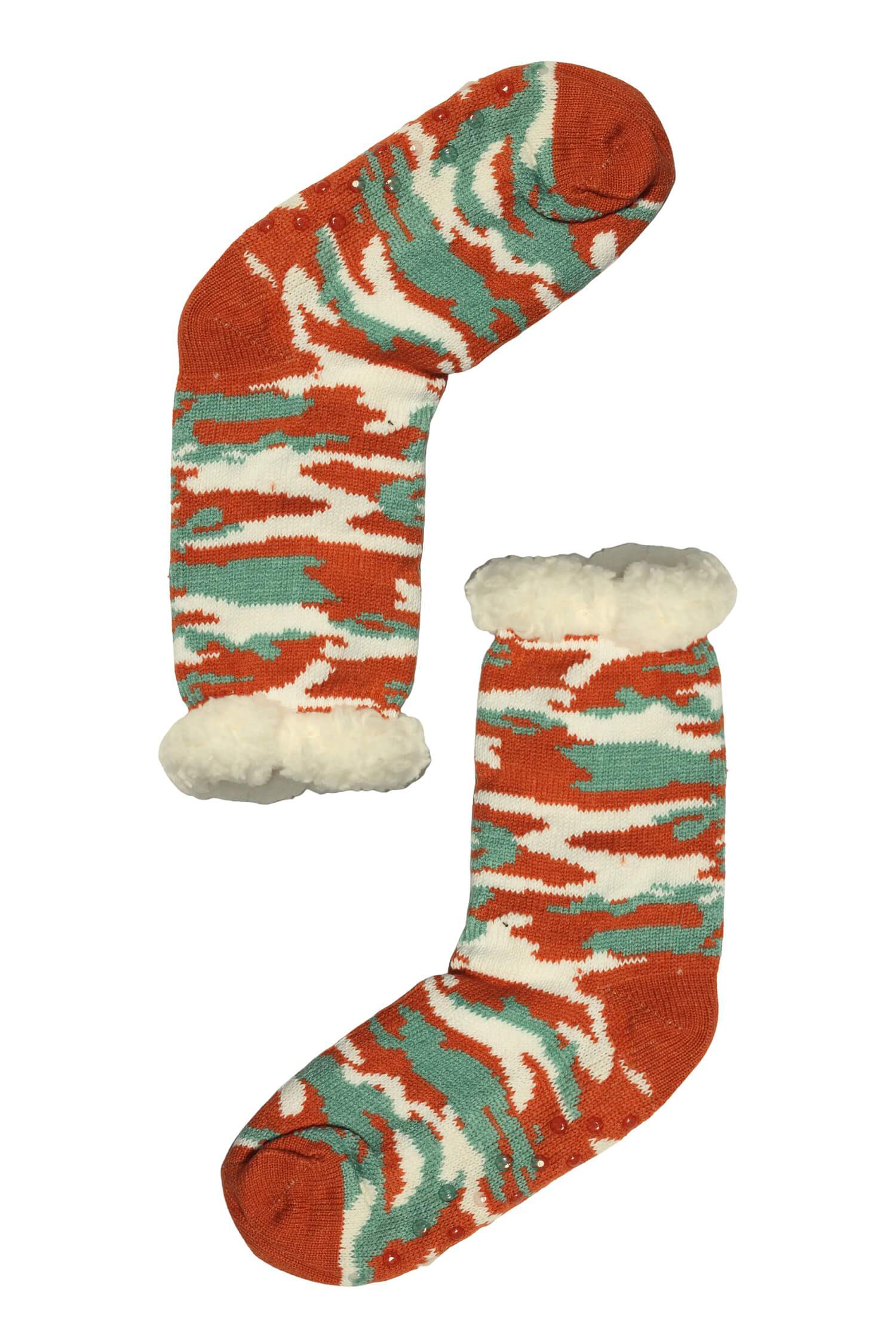 Army thermo zimní ponožky s beránkem A02