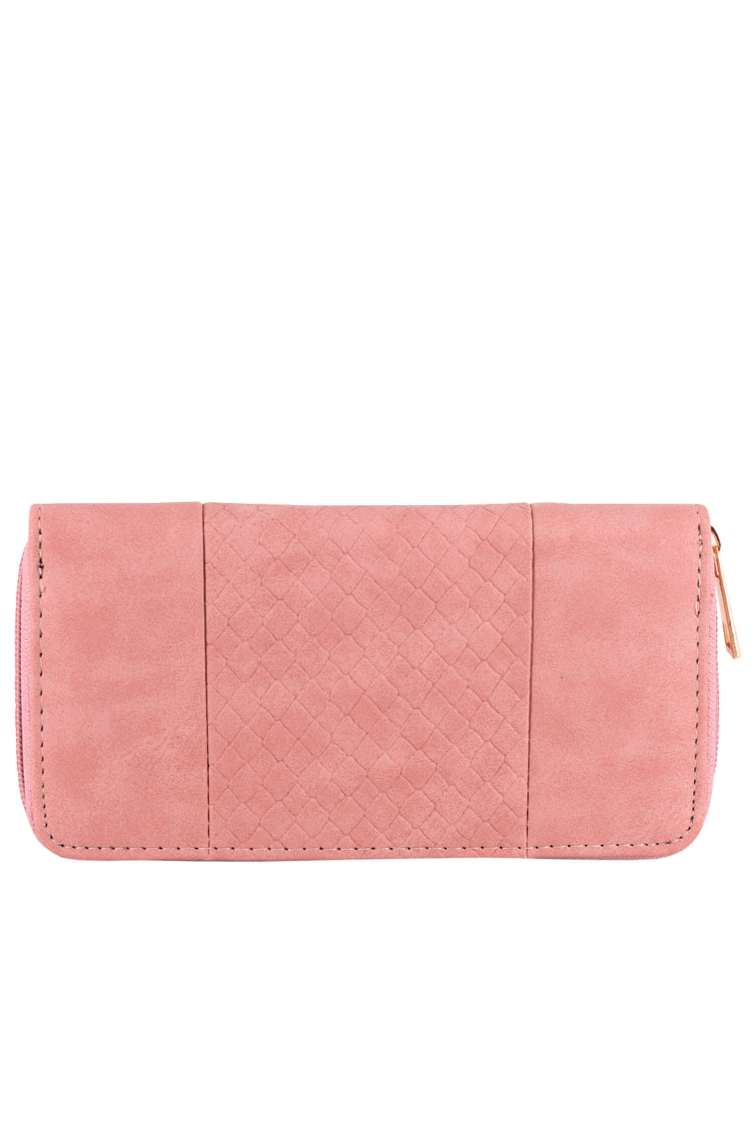 Luna starorůžová dámská peněženka na zip 318-6
