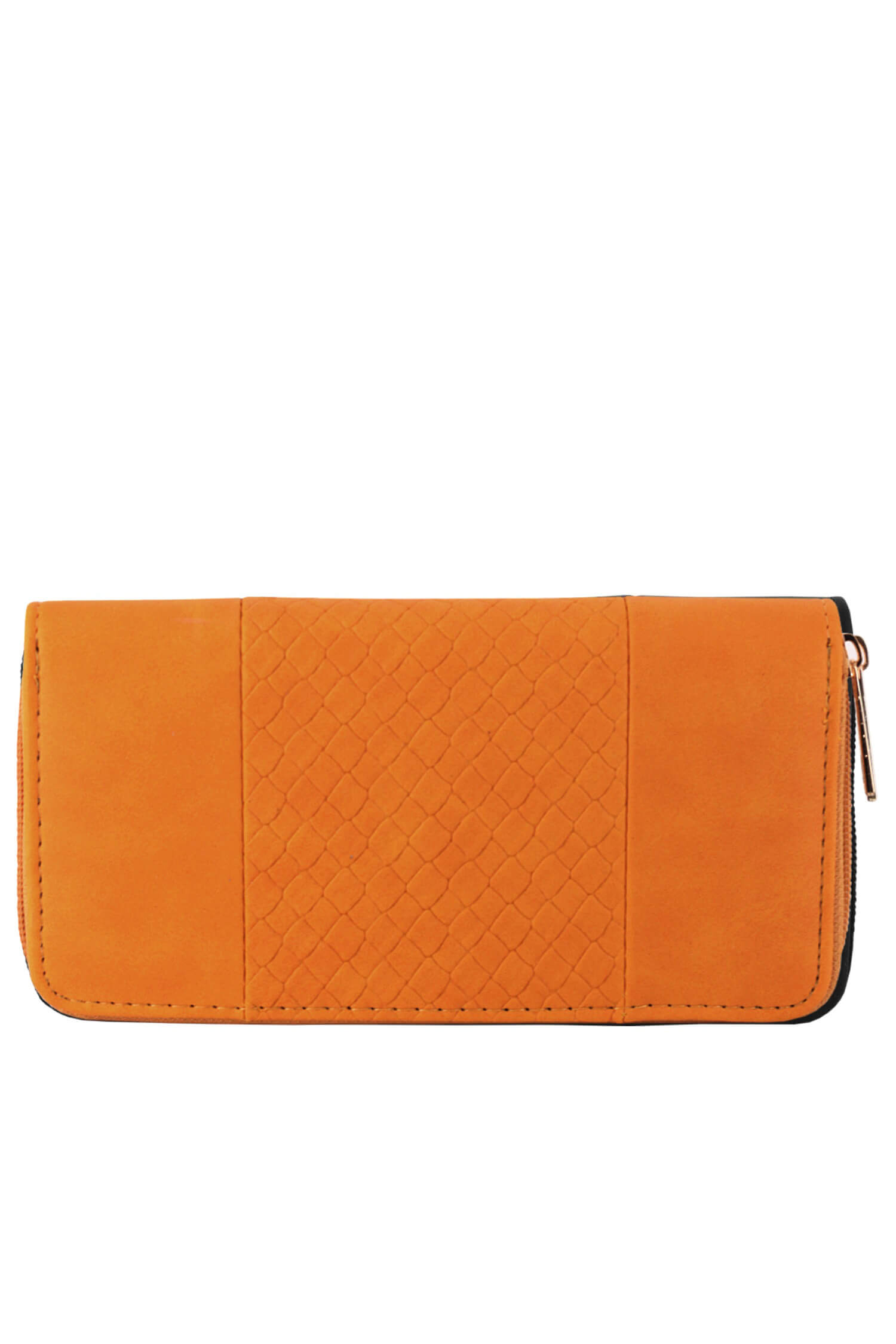 Luna hořčicová dámská peněženka na zip 318-6