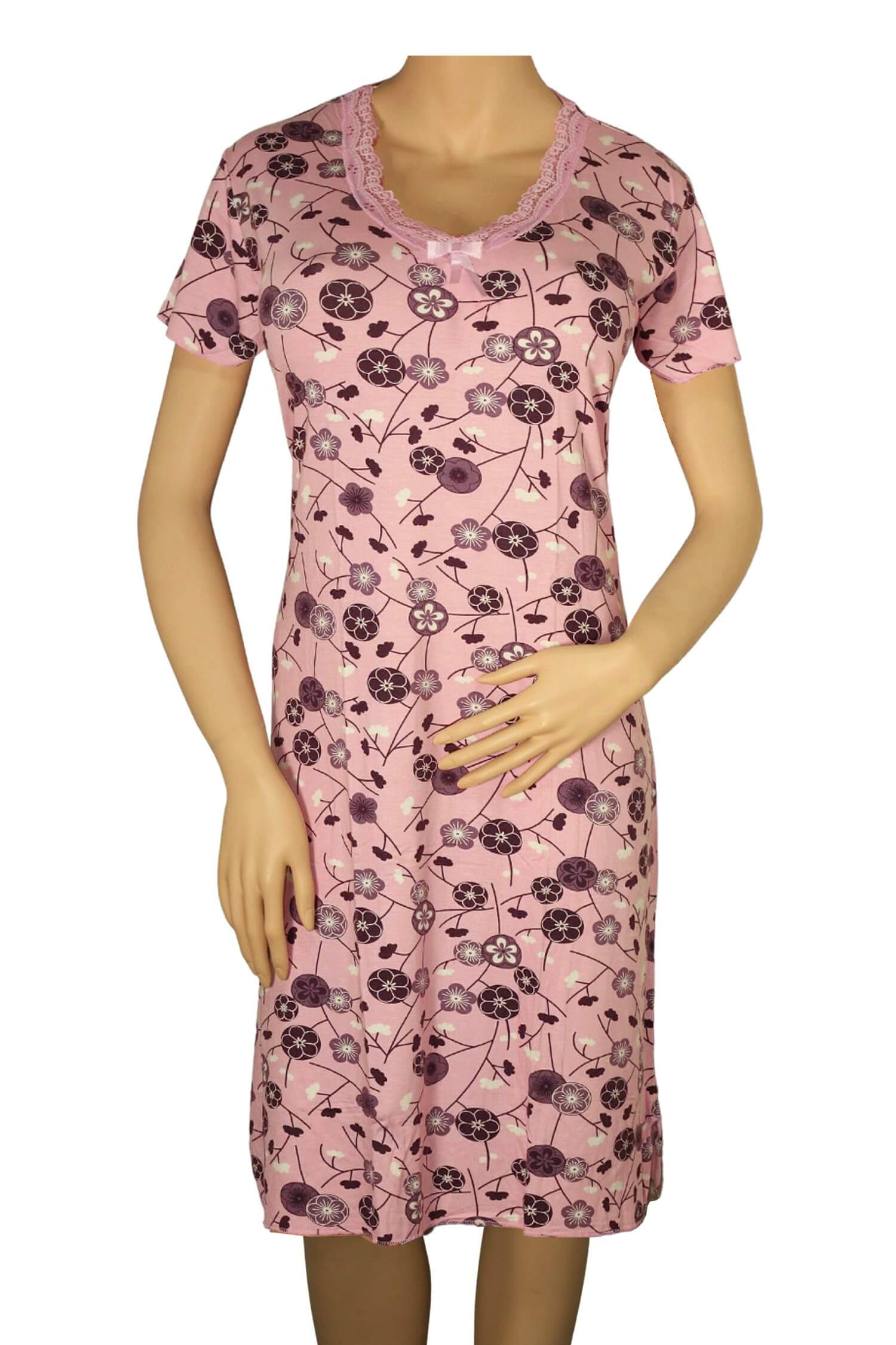 Amanda Pink dámská noční košile 206