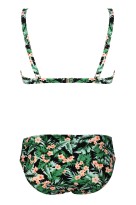 Květka polovyztužené plavky D025