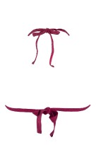 Satin Red vrchní díl plavek S1039