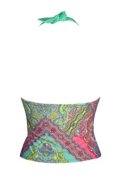 Green Mandala plavkové tankini tílko