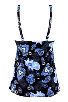 Pavla blue tankini plavkové tílko D026