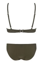 Alhara khaki dámské dvojdílné plavky S1023