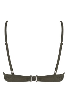 Alhara khaki dámské dvojdílné plavky S1023