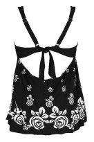 Samoa Black tankini tílko S938