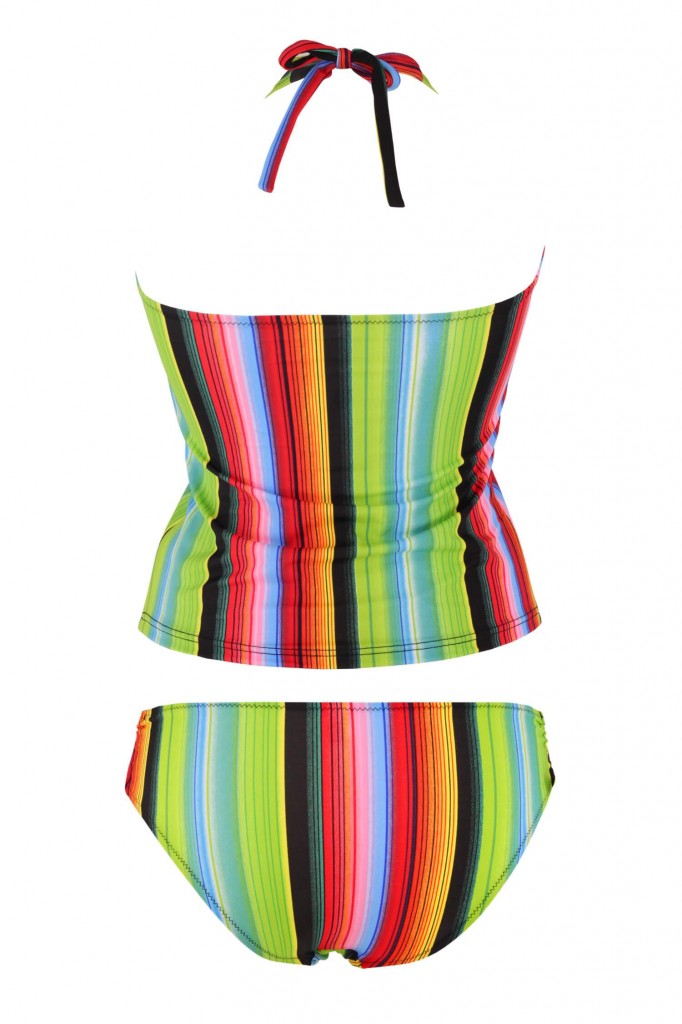 Adélka plavkové tankini tílko