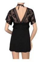 Amarante šaty plavkový overal krajka 657