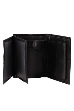 Pánská peněženka celoprošitá black 0426-DJ