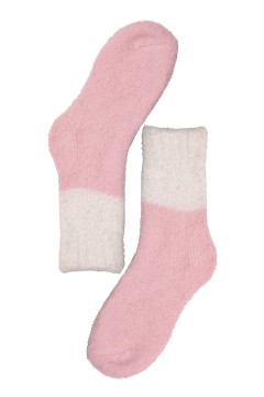 Emi Pink dámské žinylkové ponožky H5101B