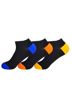 Klasické kotníčkové ponožky univerzální SK-506 - 3 páry