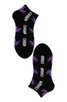 Veselé kotníčkové ponožky Canabis CW386 - 3 páry