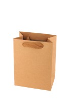 Přírodní dárková taštička 12x16x7 cm