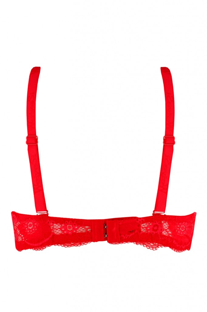 Caramila svůdná krajková push-up podprsenka s kosticemi 8331