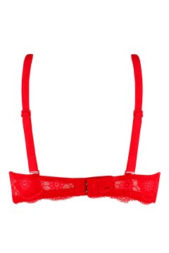 Caramila svůdná krajková push-up podprsenka s kosticemi 8331