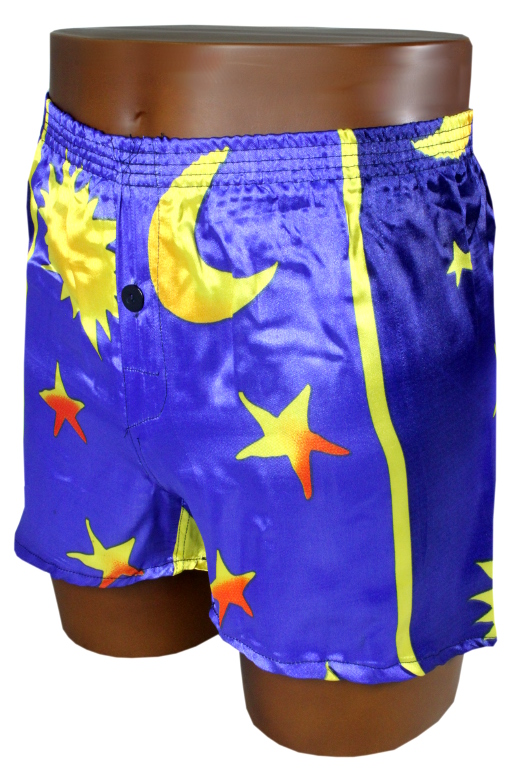 Saténové trenky na spaní