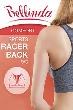 Racer back Bellinda bezešvá podprsenka BU815705
