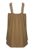 Marika dámské tílko s krajkou písková