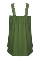 Marika dámské tílko s krajkou olivová