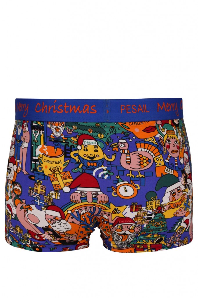 Dar pánské vánoční boxerky veselé MPR85656 - 3bal.