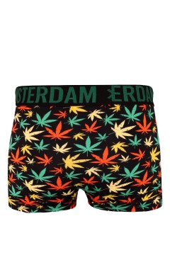 Amsterdam leaf měkké pánské boxerky AMS-006 2 kusy