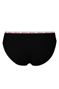 KAPO Talia black kalhotky bavlna 7 kusů