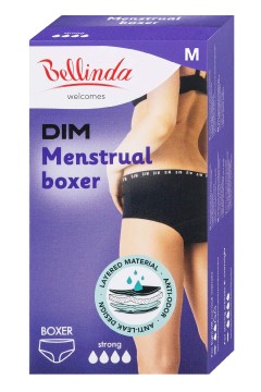 Menstrual boxer strong - menstruační kalhotky Bellinda