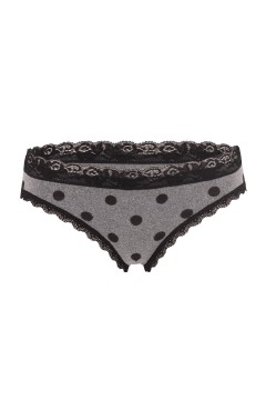Malva klasické bikini kalhotky s krajkou 3596 - 3 bal