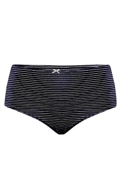 Alenka maxi bavlněné kalhotky proužek - 3bal