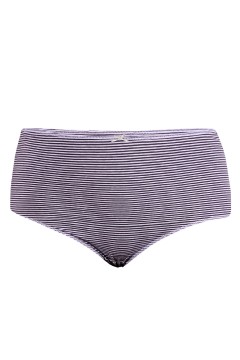 Alenka maxi bavlněné kalhotky proužek - 3bal