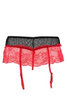 Alisana svůdná tanga s podvazkovým pásem 3302