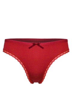 Elka dámská tanga s krajkou 805 - 2bal.